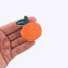 Broche en céramique Orange