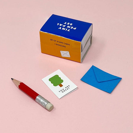 Ensemble de 12 minis cartes Tiny Pen Pal 