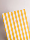 Striped notebook [varied colors] 