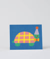 Carte de souhaits Tortue Festive