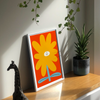 Affiche 'Fleur jaune'