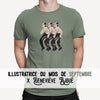 Unisex T-shirt 'Art T-shirt Club' by Geneviève Bigué