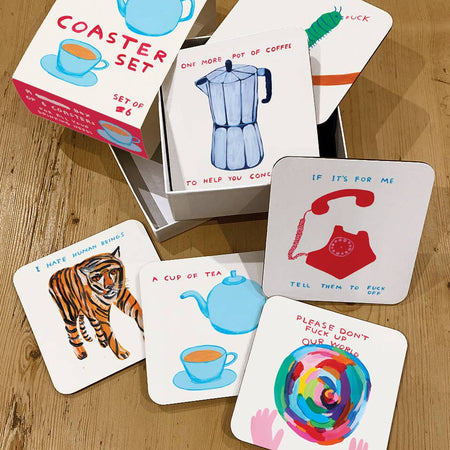 David Shrigley Coasters [Various Designs]