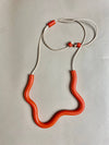 Collier Organic coquelicot