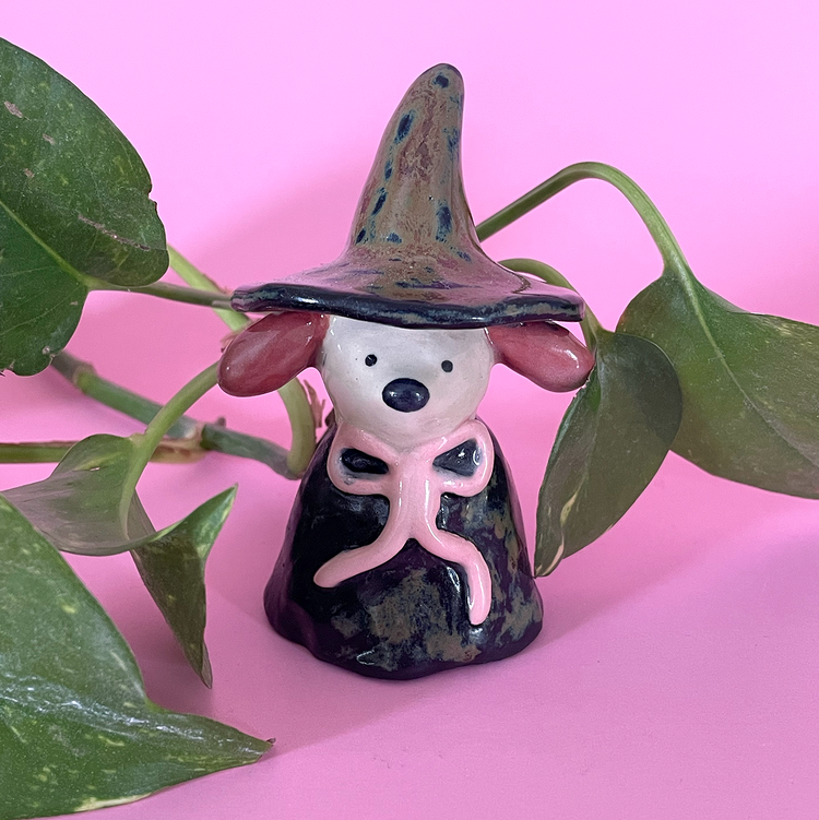 Figurine en céramique Magichien