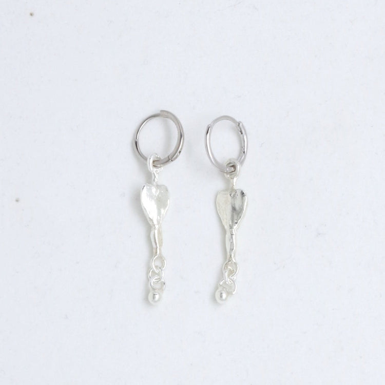 Bleeding Heart and Drop Earrings