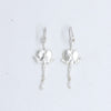 Boucles d'oreilles Coeur saignant et perle