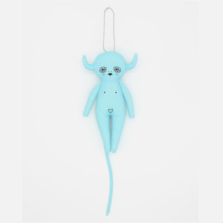 Decorative lucky doll 'Blue Devil'