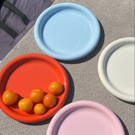 Assiette à salade en mélamine Rolli