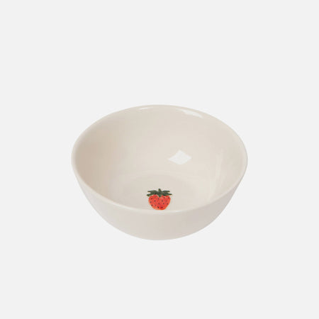 Bol en relief Fraise