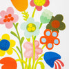Affiche risographie 'Boot Vase'