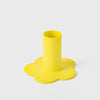 Bougeoir fleur jaune