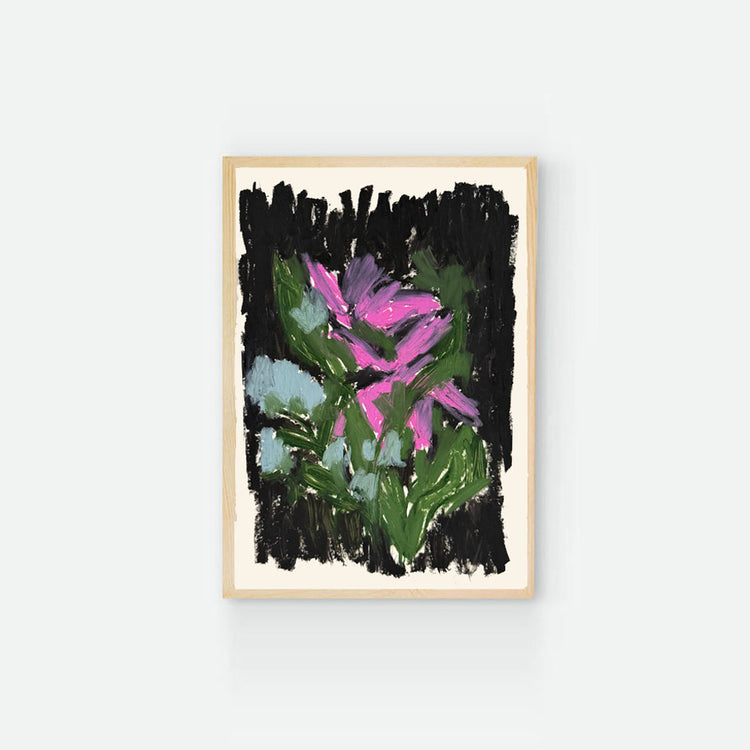 Oeuvre originale 'Bouquet de nuit'