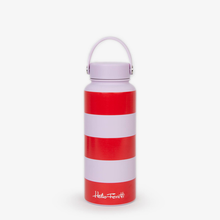 Stripes water bottle 1L 