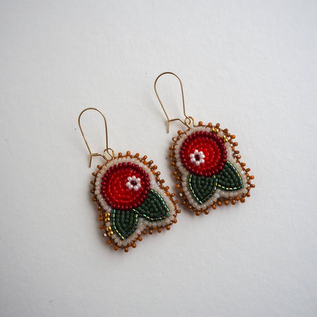 Cranberry earrings [various colors]