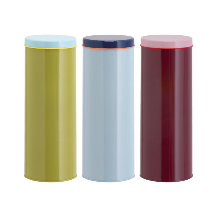 Cylindrical Storage Box [Various Colors] 