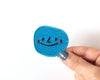 Ensemble de 3 patchs thermocollants Visages souriants