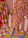 Tapis de bain Pollen à carreaux