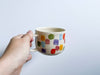 Tasse en céramique dots Arc-en-ciel