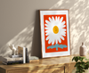 Affiche 'Fleur blanche'