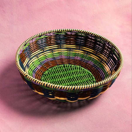 Maegen Woven Bowl - Brown/Green