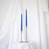 Duo de chandelles coniques Bleu Majorelle