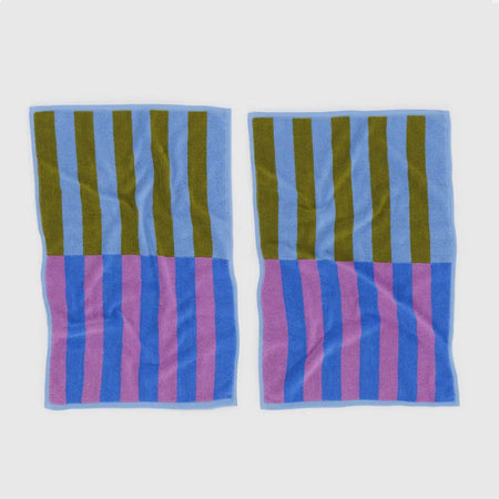 Serviette à main rayée Cabana