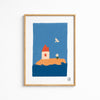 Affiche 'Maison Mer'