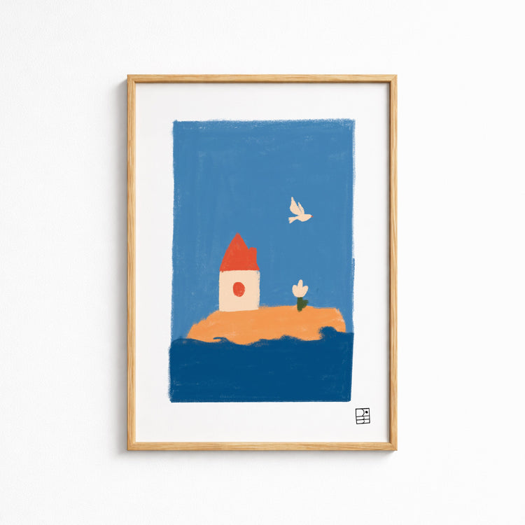 Affiche 'Maison Mer'