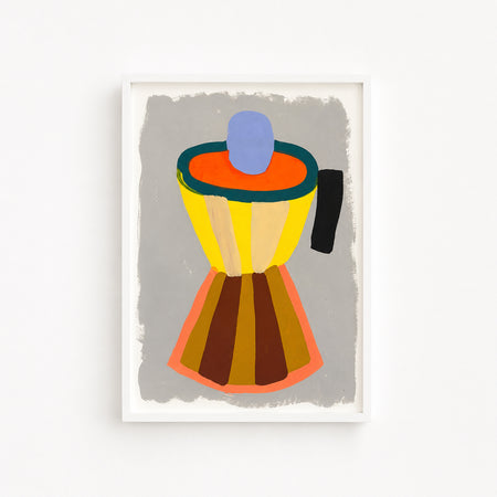 Oeuvre originale 'Cafetière'