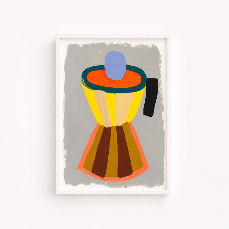Oeuvre originale 'Cafetière'