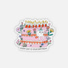 Autocollant Everyday if your birthday