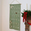 Eucalyptus Advent Calendar made from recycled fabric