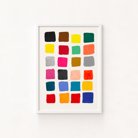 Oeuvre originale 'Carrés'