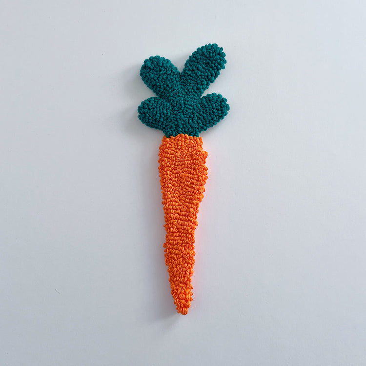 Pièce textile murale 'Mini Carrot'