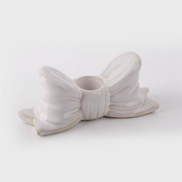 Bougeoir Bow en céramique