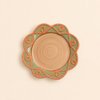 Assiette à dessert verte [modèles variés]