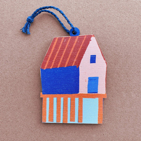 Ornement en bois Cabane de pêcheur