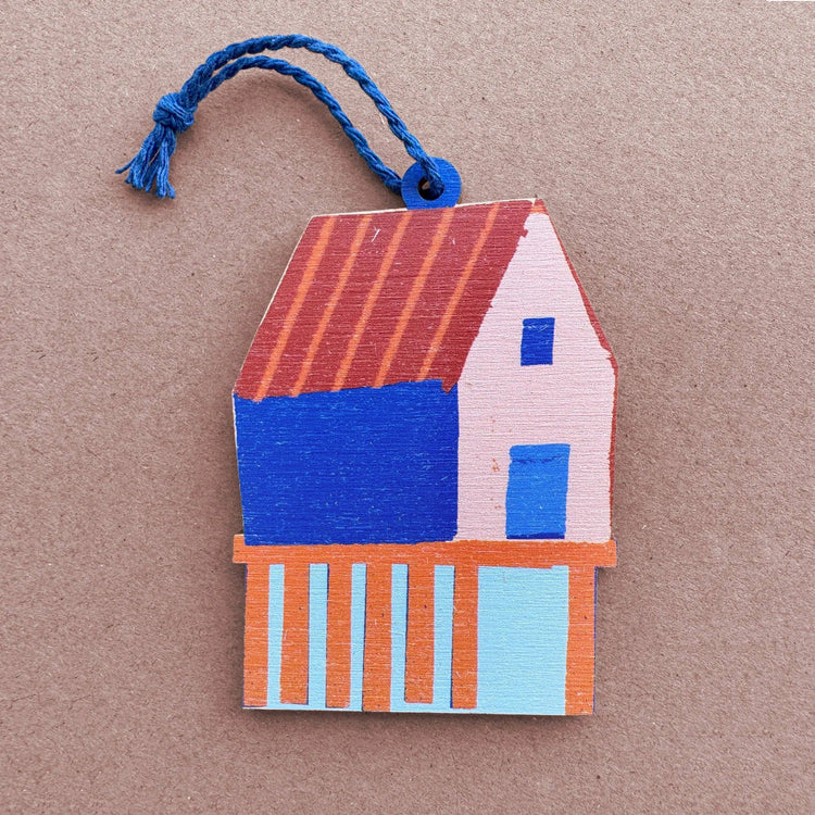 Ornement en bois Cabane de pêcheur