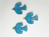 Aimant en céramique Oiseau bleu