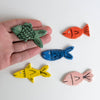 Aimant en céramique Poisson [couleurs variées]