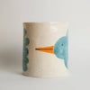 Pot en céramique Oiseau bleu