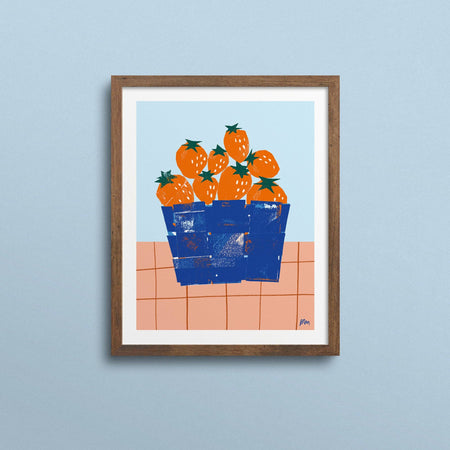 Affiche 'Fraises'