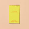 Small Shrimp Notepad [lined pages]