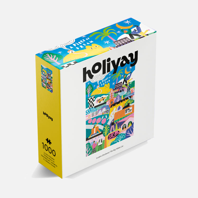 The Big Yellow Cat Puzzle - 1000 pieces