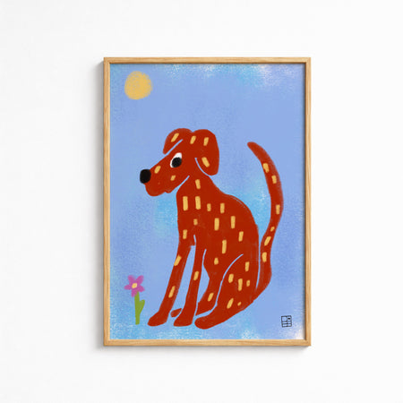 Affiche 'Chien tacheté'
