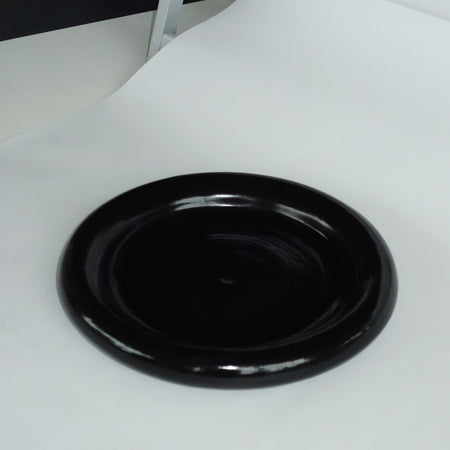 Assiette chunky en grès [formats et couleurs variées]