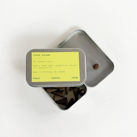 Ensemble de cônes d'encens Citrus Balsam