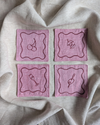 Embroidered coaster [various designs]