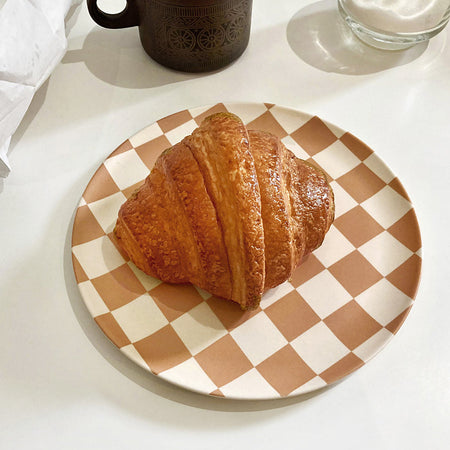 Assiette à salade en bambou Coco check